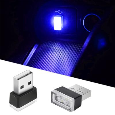 מיני USB LED לרכב אור אוטומטי פנים אווירה אור דקורטיבי מנורת חירום אור חירום מחשב אוטומטי אור צבעוני אבזר לרכב