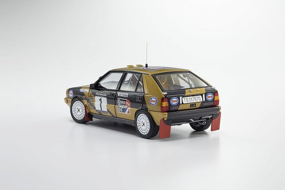 Kyosho Original Scale Lancia Delta HF 4WD Piancavallo Rally Winner 1987 Finished Model KS08960D 1/18 #1