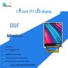 1.77" 7735S Color LCD Screen, SPI 8-Bit, 4-Line, 128x160, 20-PIN Soldered Display