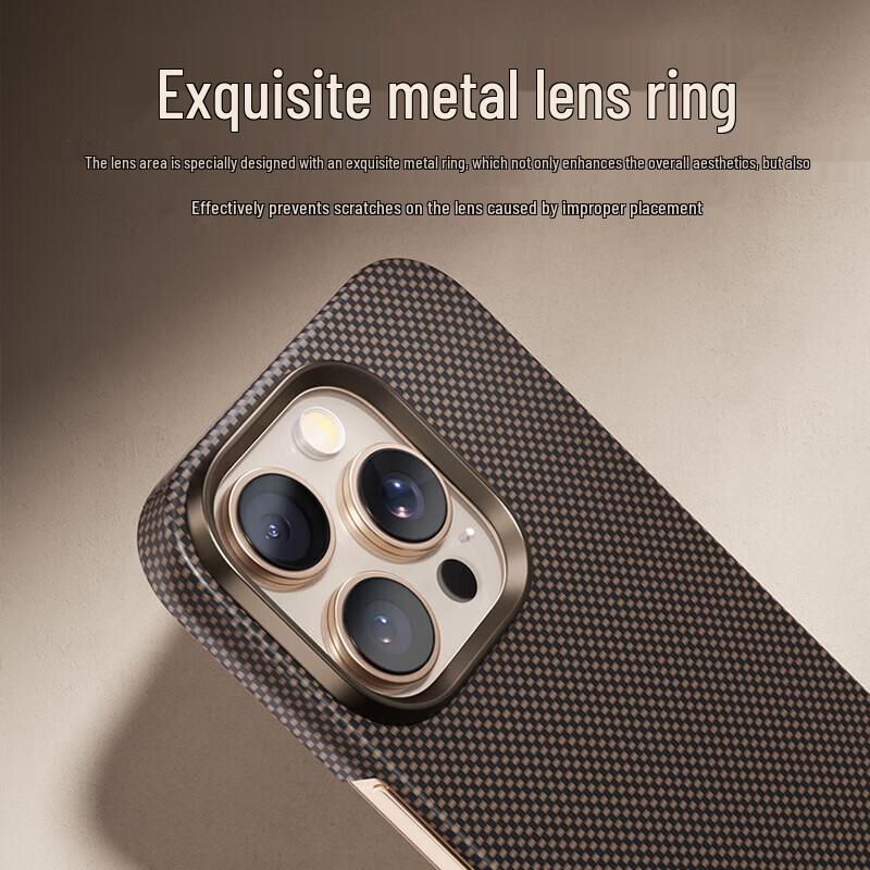 Mr. Blue Ape Slim Magnetic Aramid Fiber Phone Case for iPhone 15 Pro