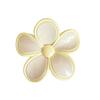 Hair Clip Flower-Shaped Candy Color Hairpin Back Head Hair Claw No Hair Damage Hair Decoration Daily Wear