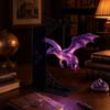 Vintage Dragon Bookshelf Lamp Purple Bookshelf Lamp Ambient Lighting Bookshelf Ghost Light  Library