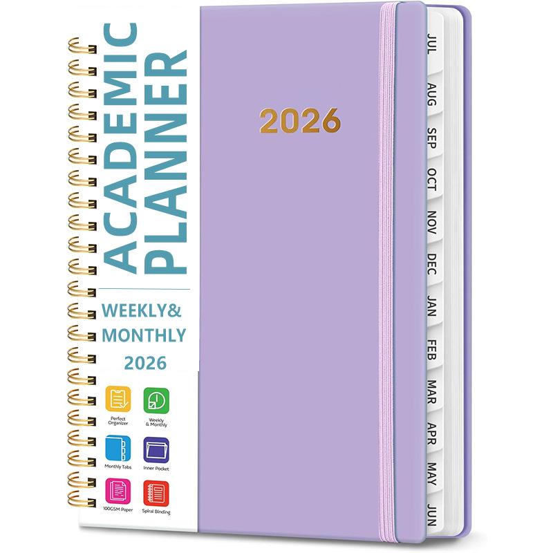Agenda A5 2026 Quaderno a Spirale