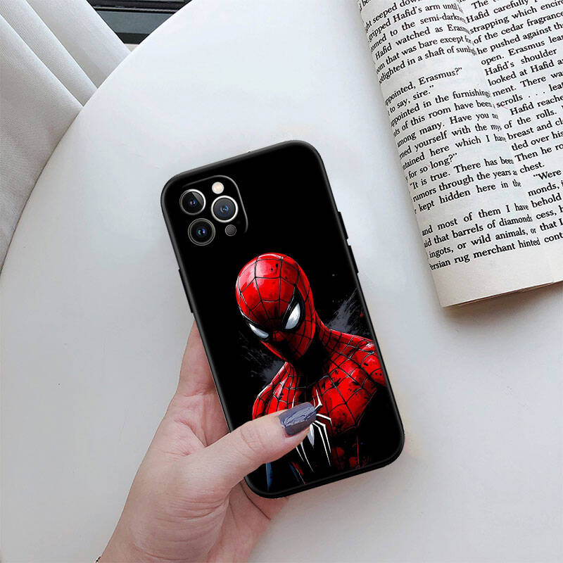 RT67 Spider Boy Phone Case for iPhone 7 8 11 12 13 14 15 16 17 16E XS Pro Max XR X SE Air