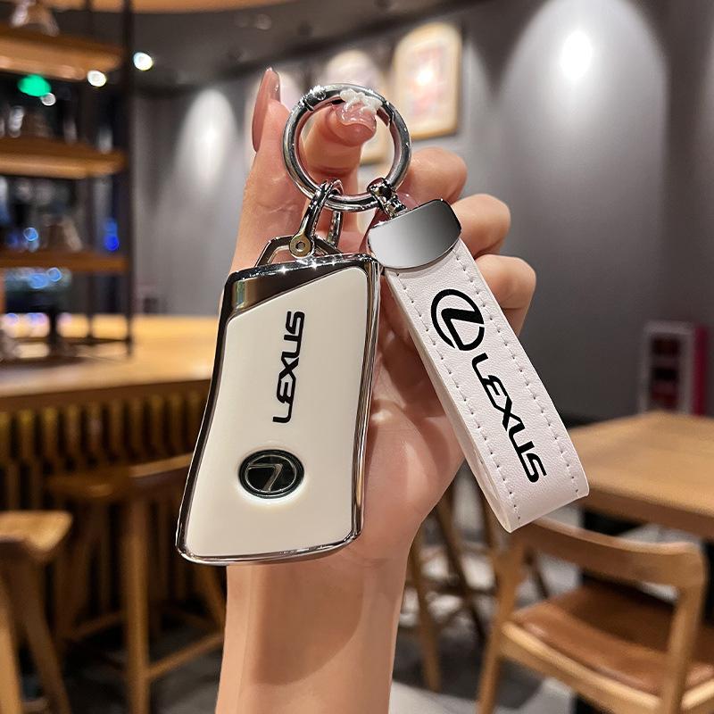 TPU Car Key Case Cover Holder Shell For Lexus ES UX200 UX250H ES300H ES350 US200 US260H LX570 NX ES UX US Keychain Accessories
