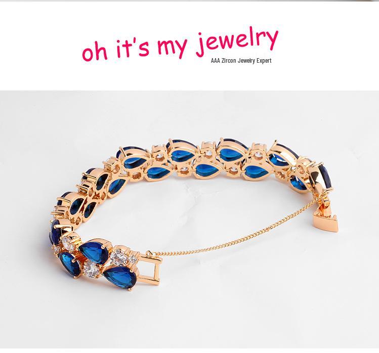 Jinse Mona Lisa AAA Zircon Fashion Women’s Bracelet