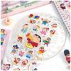 Cute Crayon Shin-chan Cartoon Stickers, 3D Waterproof Decals for Laptop, Water Bottle & Kids DIY Craft