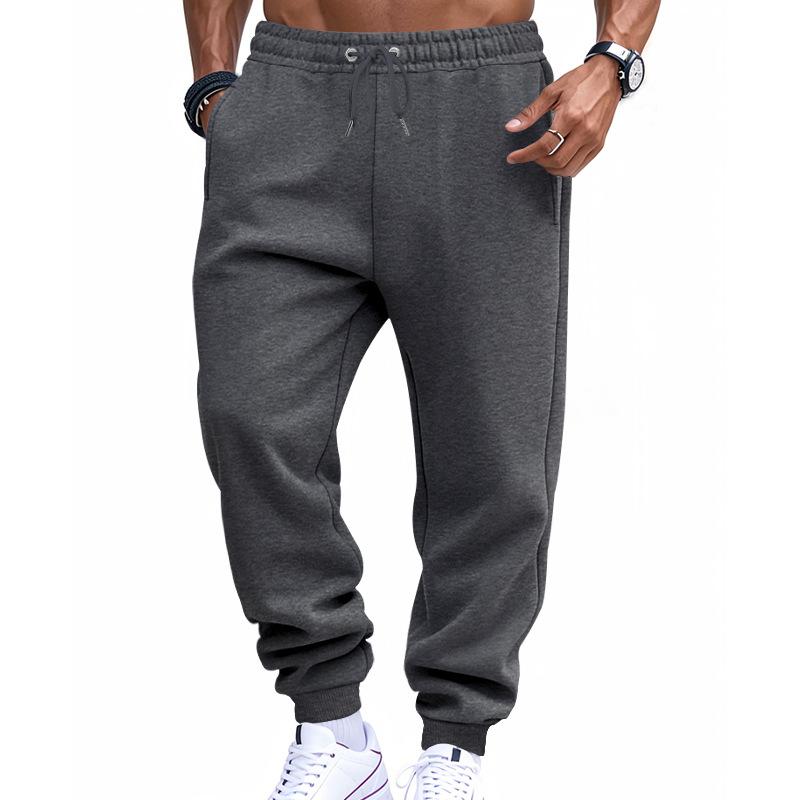 American men's four-season thin terry classic sports leisure jogging training fitness sweatpants men