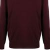 Polo Ralph Lauren FW21 Solid Color V-Neck Knitted Wool Sweater Men Sweater Red 710714347-021