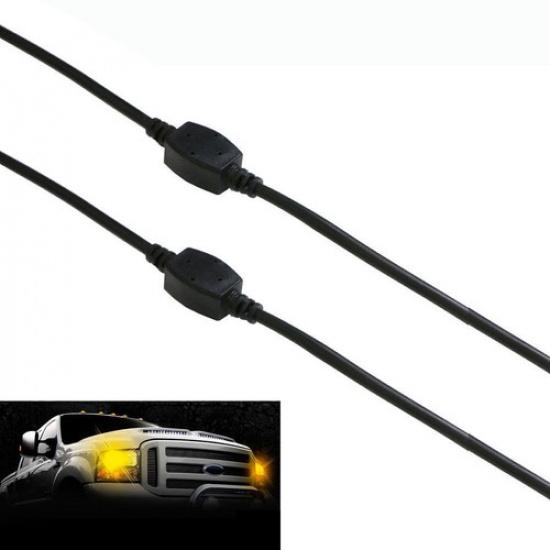 

(2) 48W High Power Warning Flash Strobe Enable Wiring Module Box For Car LED Use