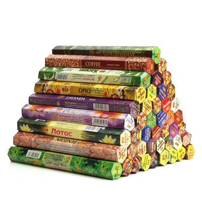 Y 20 Varetas Sândalo Índia Incensos Naturais Palo Santo Sálvia Incenso Indiano Vareta Lavanda Lótus Rosa Linha Aromaterapia Tibetana