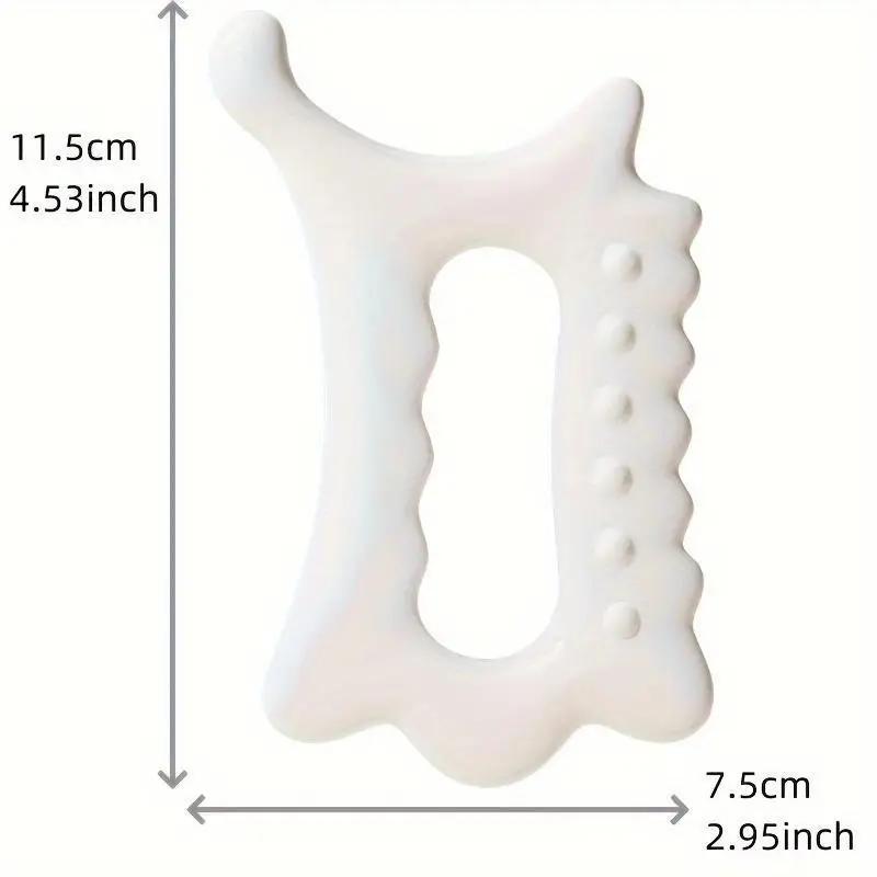 Ergonomic Versatile Handheld Gua Sha Board for Face & Body - Non-Ceramic, Gua Sha Massage Tool, Relaxation and Beauty Massager