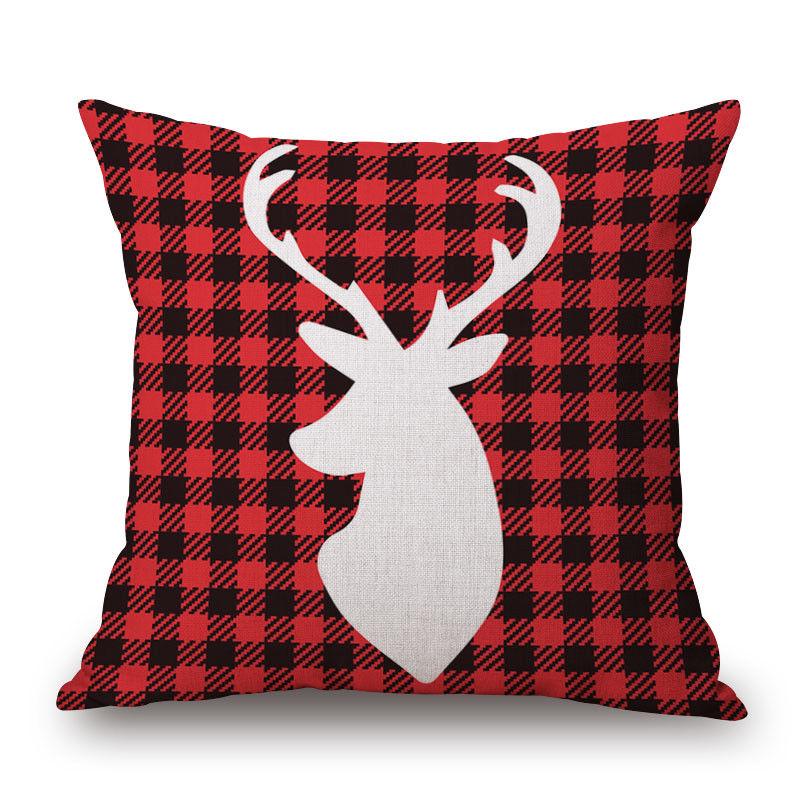 Classic Merry Christmas Xmas Gift Designed Throw Pillow Case Cover Cushion 18 X 18 Inch Ideal For Holiday Cheer And Comfort