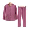 YUZHAOLIN Women's Fleece Thermal Cardigan Set