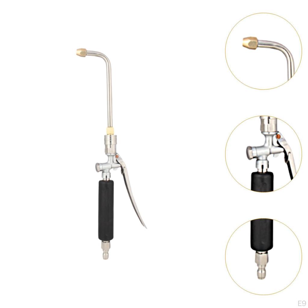 High Pressure Washer Extension Wand Quick Connect Accessories Replace Metal Multipurpose Power