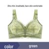 Ultra-Thin Adjustable Plus Size Full Coverage Wireless Push-Up Bra for Large Busts