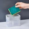 Cross-border Soap Dispenser and Cleaning Brush with Liquid Box and Sponge