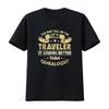 Genealogist Family History Tree Researcher Genealogy T Shirt Black X Large Vintage Washed Stylish Breathable Comfortable