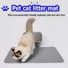 Cat Litter Mat Breathable Double Strainer Anti-flaking Absorbent Deodorant Anti-splash Cat Scratching Non-slip Cat Toilet Mat