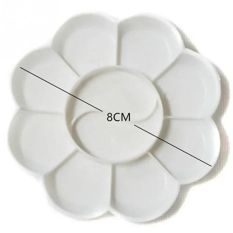 

4 размера Палитра Art Alternatives Лоток для краски Художник Акварель Пластиковая палитра Принадлежность Белая акварельная палитра Лоток для пигментов Палитра