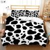 Pink Leopard Black Zebra Print Quilt Cover Soft And Comfortable Duvet Cover Pillowcase Bedding Set Machine Washable 3 Pieces