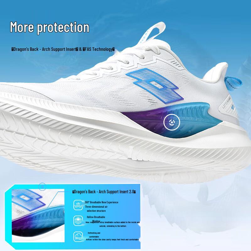 LOTTO Men's 1210 Breathable Mesh Running Shoes