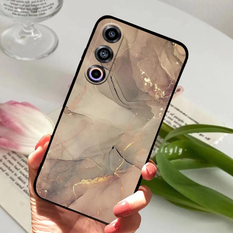 Dla Meizu 21 Note 5G Etui Marmurowe Odporne na Wstrząsy Miękkie TPU Silikonowe Pokrowiec na Telefon Dla Meizu 17 18 Pro Funda Capa Modne Urocze Kreskówkowe