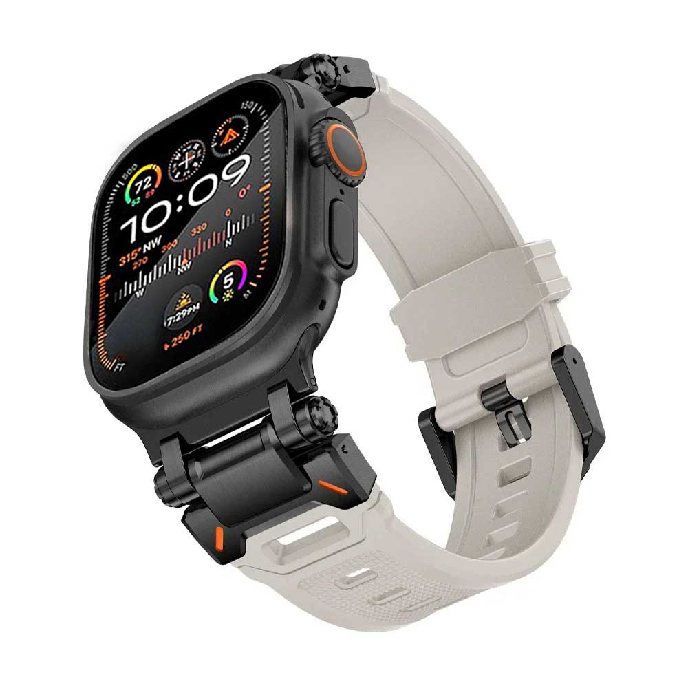 Silicone Transparent Strap For Apple Watch Ultra 2 49mm Series 9 8 7 45mm Soft Rubber Band For iWatch 6 5 4 Se 42mm 44mm Correa