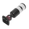 BERM Industrial Warning Light Foldable 2 Color LED Tower Signal Lamp with Buzzer 12‑24VDC