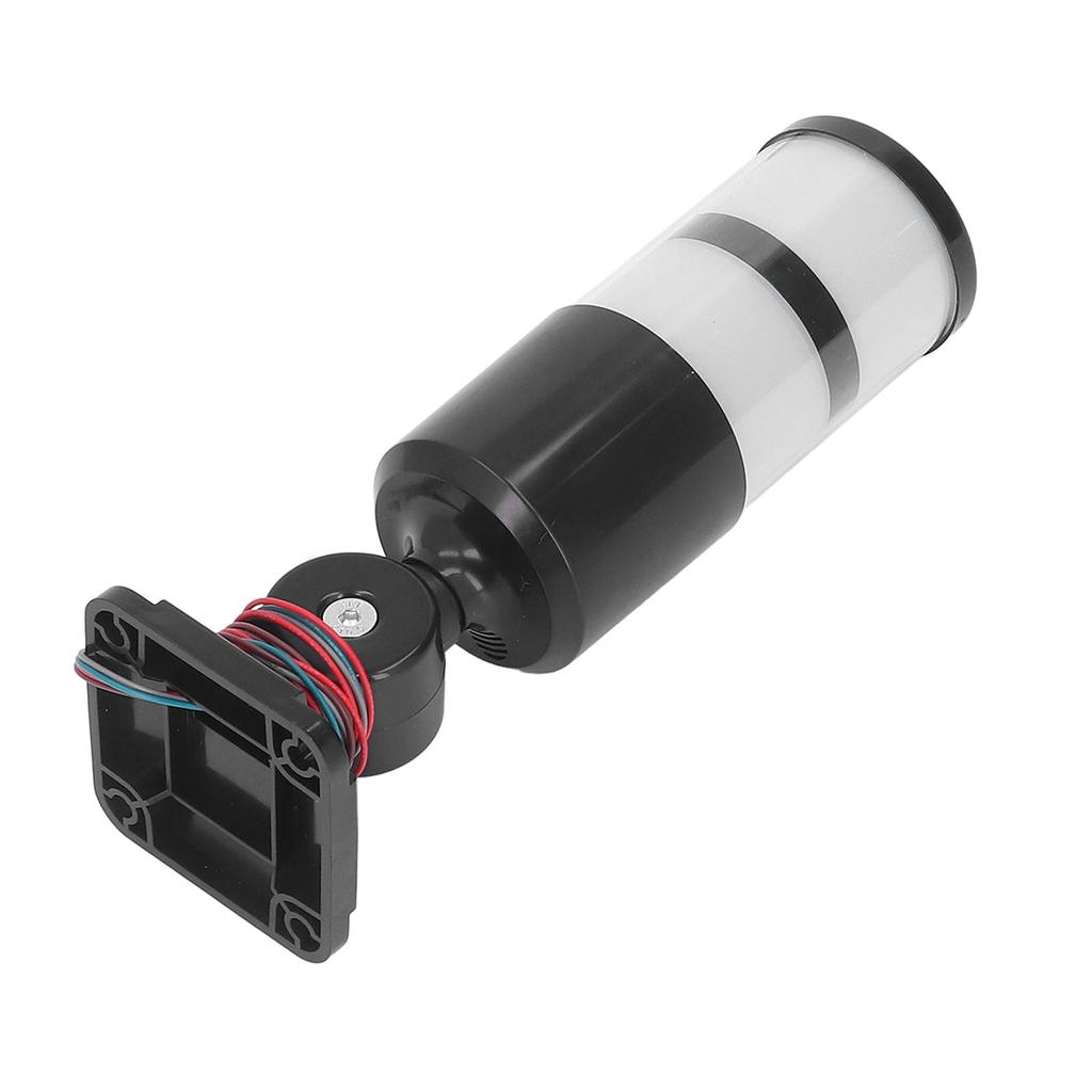 BERM Industrial Warning Light Foldable 2 Color LED Tower Signal Lamp with Buzzer 12‑24VDC