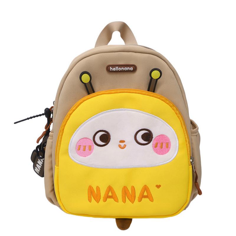 Simple Unisex Summer Backpack With Durable Nylon Material For School Days