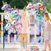 3D Unicorn Foil Balloons Full Body Balloon for Birthday Party Decor, 8pcs