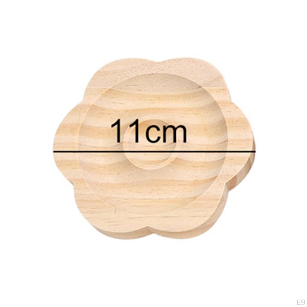 Tacka na bransoletki z bambusa, tacka do przechowywania biżuterii, organizer na koraliki i zawieszki