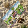 Cartoon Dr Slump Beach Towel Yoga Gym Yoga Gym Lightweight Portable For Swimming Shower Travel Sports Accessories Sandproof