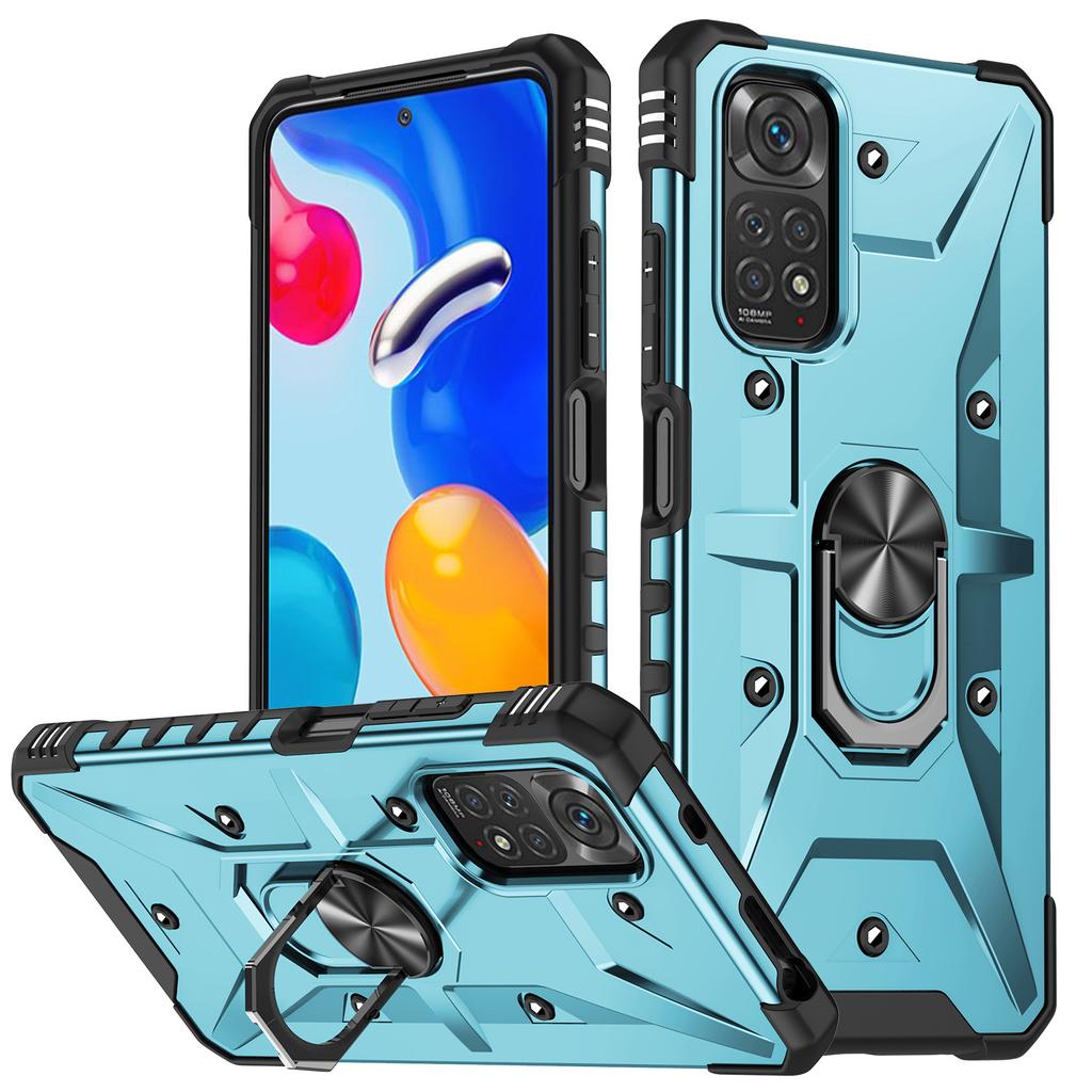 Source Phone Case Ring Magnetic Bracket Hard Shell Border TPU Anti Slip for Redmi Phone Case