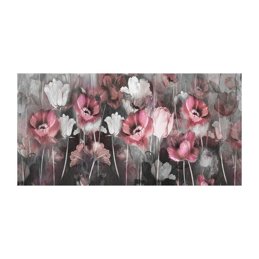 

Красивый розовый цветок Современное настенное искусство Постер и принт Картина на холсте Для гостиной Домашний декор 20x40cm NoFrame