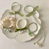 Fashion Convallaria Hair Ties Bell Orchid Flower Head Rope for Women Girls Rubber Band High Elasticity Durable Hair Scrunchies