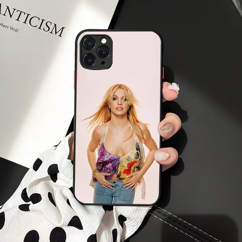 Britney Spears Phone Case For Iphone 13 11 8 7 6 6S Plus 7 8 Plus X XS MAX 5S XR 12 11 Pro Max Se 2020 Funda Cover