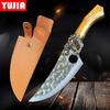 Stainless Steel Meat Knife, Handmade Forged Knife, Kitchen Knife for A Chef, Hiking Knives for Fish, Cutter