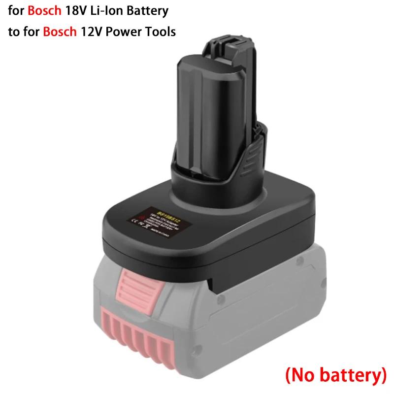 

Adapter Converter for Bosch 18V GBA Batteries BAT607 BAT614 BAT607G Convert to for Bosch 12V and 10.8V Power Tools