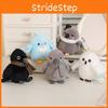 Parrot Kingfisher Crow Cute Bird Plush Toy Magnet Shoulder Play Home Doll Decor