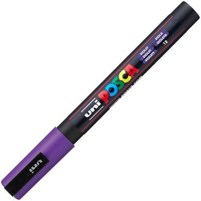 Paint Marker - POSCA - Fine Conical Tip - Color Purple - Line Width 0.9-1.3 Mm