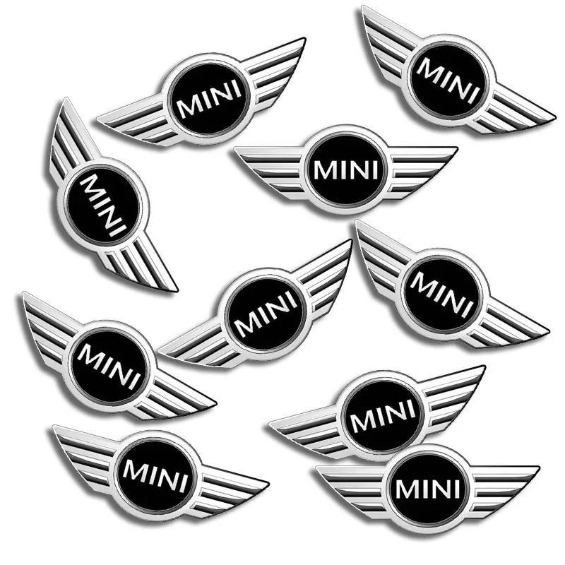 3D Metal Car Emblem Badge Stickers Decorative Decals For MINI WORKS One Cooper JCW R60 R59 R58 R57 R56 R55 R53 R52 F55 F56 F54.
