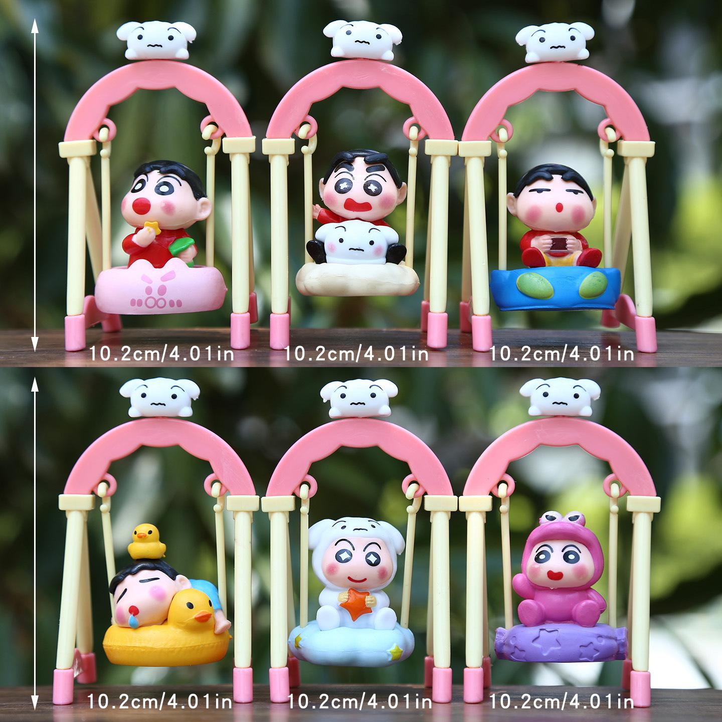 Animation Swinging Series Blind Box: DIY Scenery Decor & Decompression Desktop Gift.