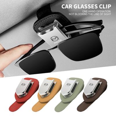 Für 2 3 5 6 BL BM GJ cx30 MX30 cx3 cx9 x9 cx5 x5 cx8 MX5 Auto multifunktionaler Brillenhalter Sonnenbrillenhalter Kartenhalter