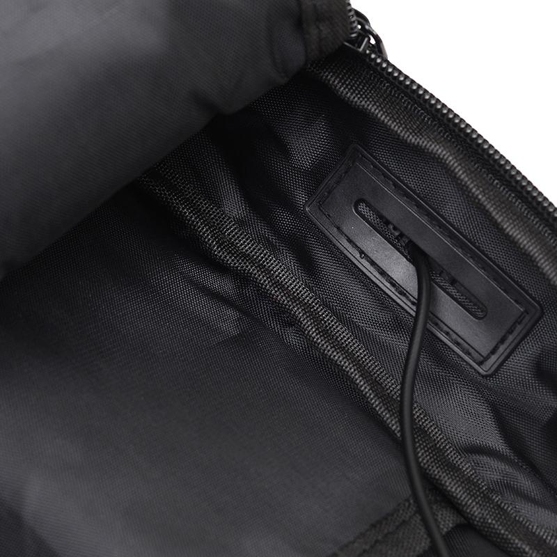 Men's Chest Bag Oxford Shoulder Crossbody Bag Waterproof USB Combination Lock Riding Bag