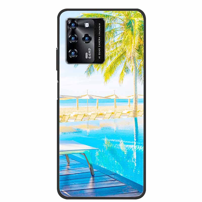 

Чохол для ZTE Blade V30 Розкішний силіконовий ТПУ м який чохол для телефону для ZTE Blade V30 Vita 9030 8030 Ударостійкий з візерунком серця Coque Blade V30