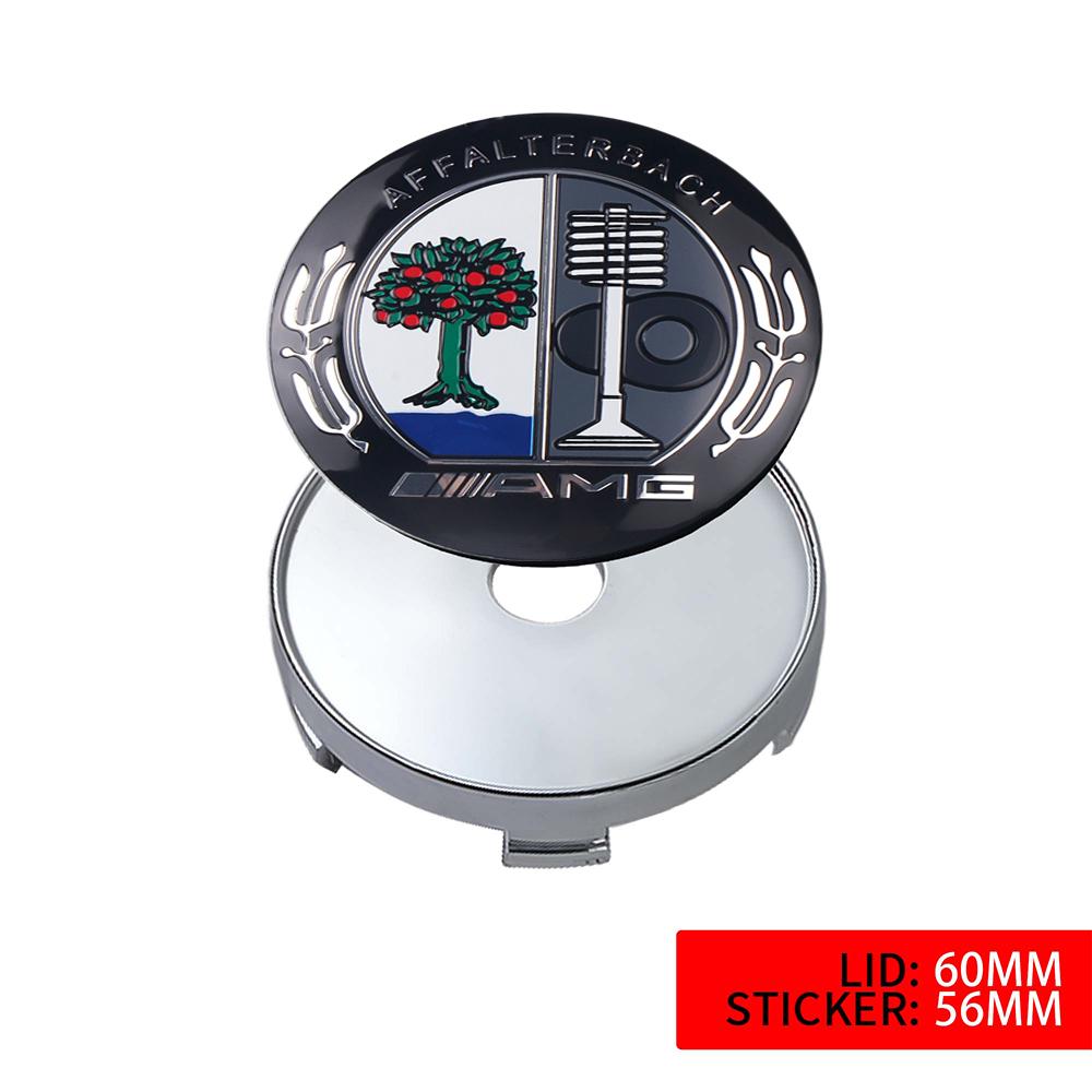 

4Pcs 60MM/63MM/68MM Car Wheel Center Hub Caps Logo Cover For Mercedes Benz A B C R G Class AMG W211 W204 W210 W205 CLA GLA GLK