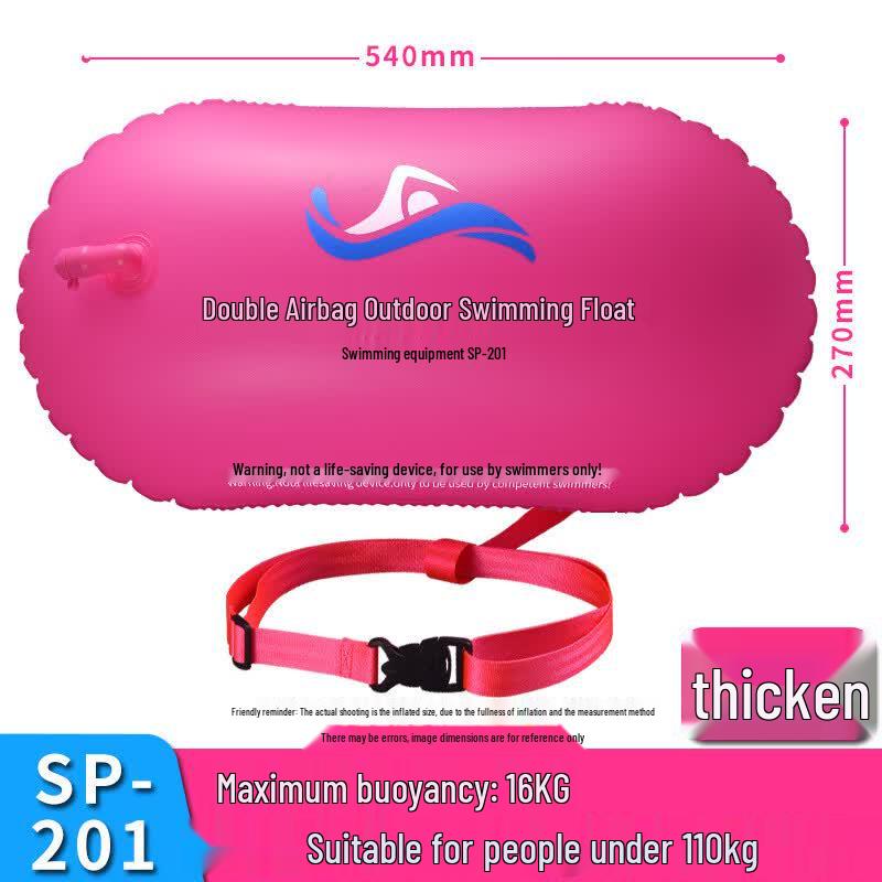 Inflatable Swimming Safety Buoy Bag