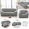 Effen Kleur Elastische Bankhoezen voor Woonkamer Spandex Modulaire Hoekbank Slipcovers Bank Stoelhoes 1/2/3/4 Zits
